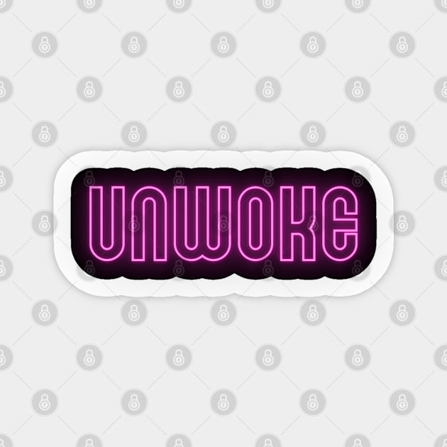 unwoke Sticker by la chataigne qui vole ⭐⭐⭐⭐⭐